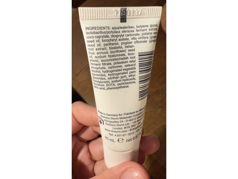 Dr Barbara Sturm Light Face Cream, 0.67 fl oz/20 mL