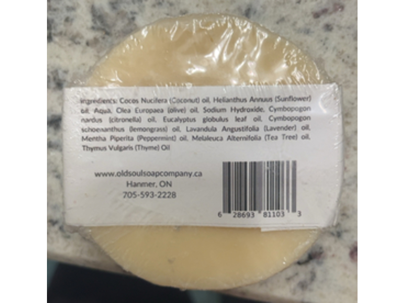 Old Soul Soap Company Soap Bar, Happy Camper, 170 g