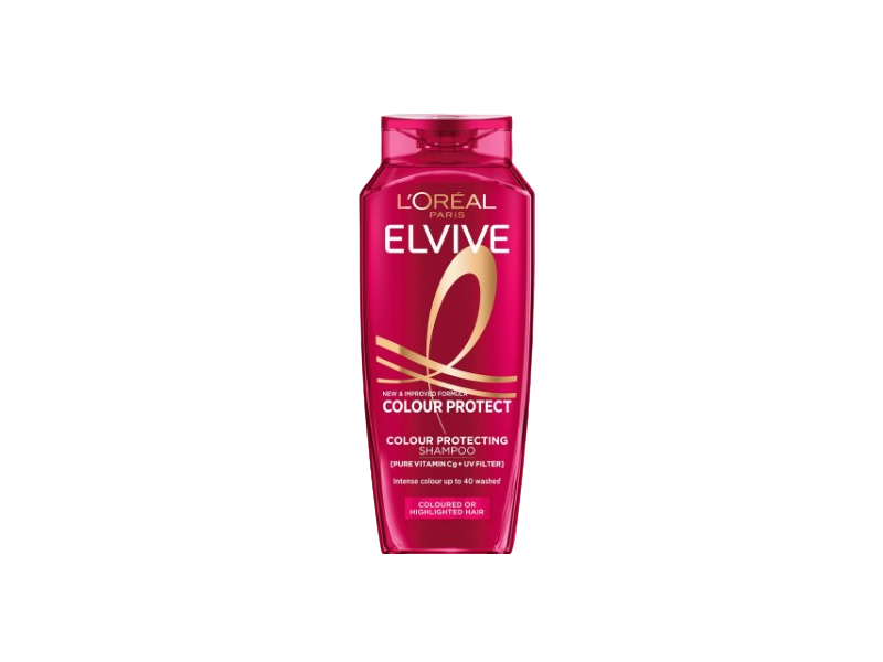 L'Oreal Paris Elvive Color Protecting Shampoo, UV Filter & Red Peony, 400 mL