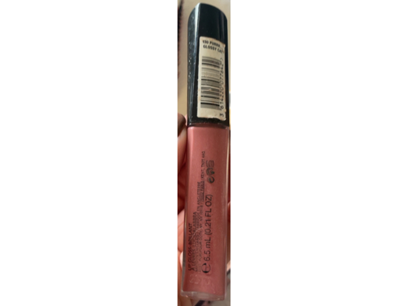 Rimmel London Oh My Gloss Lip Gloss, 130 Purrr... Glossy Cat, 0.21 fl oz/6.5 mL