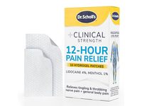 Dr. Scholl’s Clinical Strength 12-Hour Pain Relief Hydrogel Patches, Lidocaine 4%, Menthol 1%, 10 Count - thumbnail 1