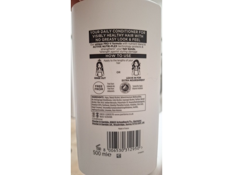 Pantene Pro-V Active Nutri-Plex Conditioner, Repair & Protect, 500 mL
