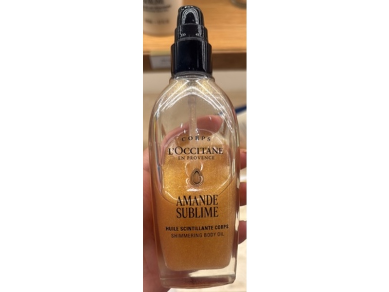 L'Occitane En Provence Shimmering Body Oil, Almond Sublime, 3.3 fl oz
