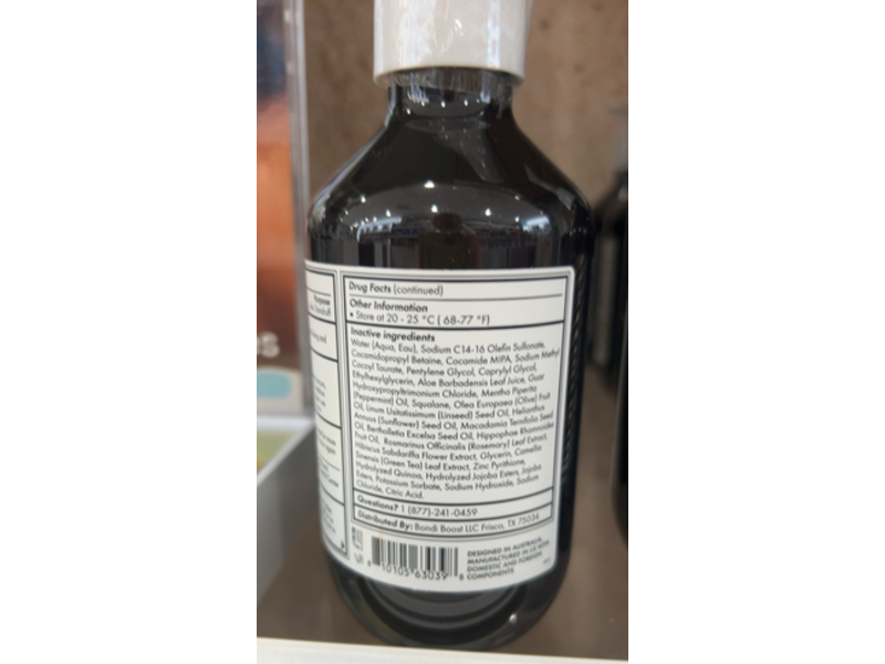 Bondi Boost Dandruff Repair Shampoo, 2% Salicylic Acid, 10.14 fl oz/300 mL