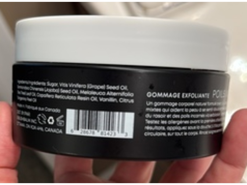 Bush Balm Ingrown Hair Exfoliating Scrub, Sweet Escape, 8 fl oz/236 mL