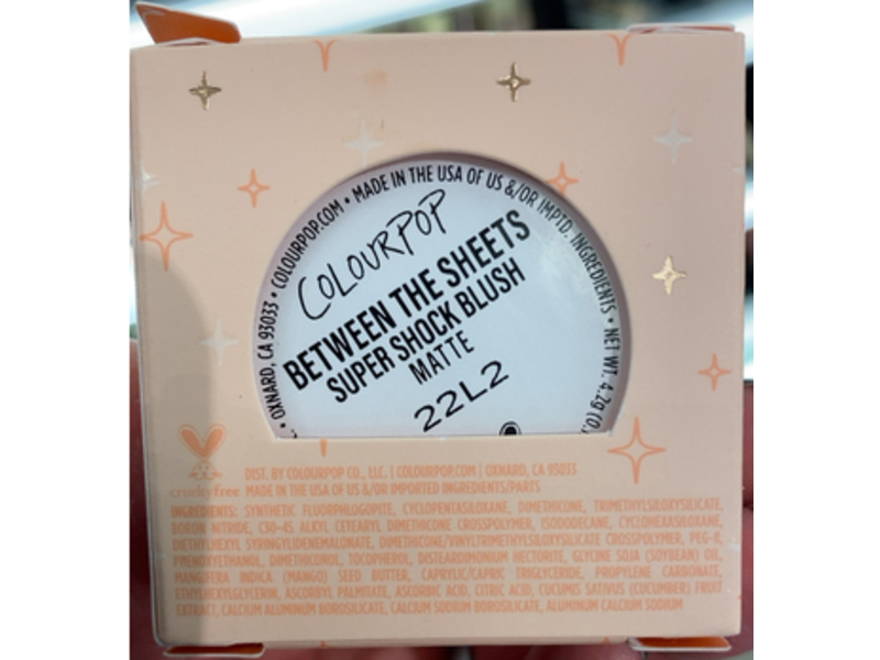 Colourpop Super Shock Blush, Between the Sheets, 0.15 oz/4.2 g