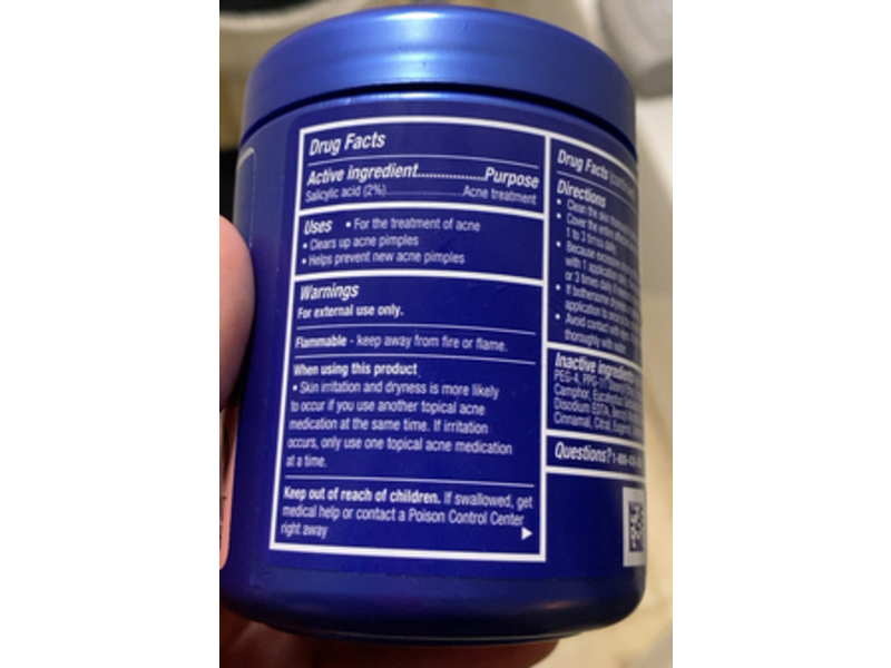 Noxzema Face Anti Blemish Pads, Eucalyptus Extract, 2.25 In, 90 Count