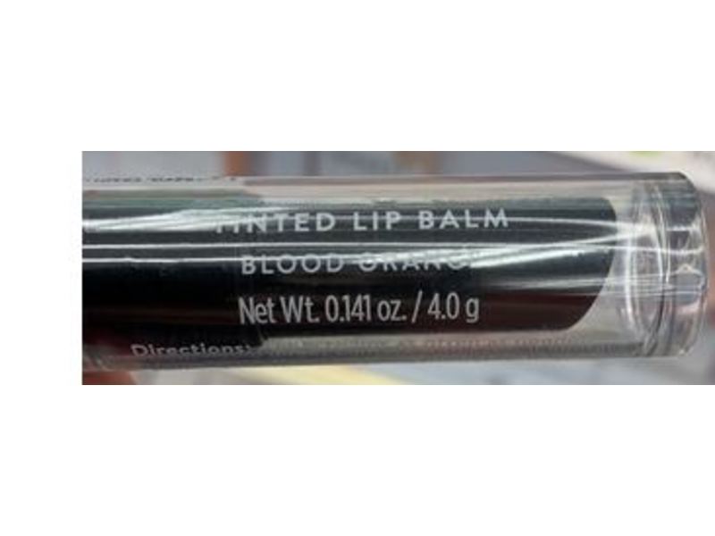 Honest Beauty Tinted Lip Balm, Blood Orange, 0.141 oz/4.0 g