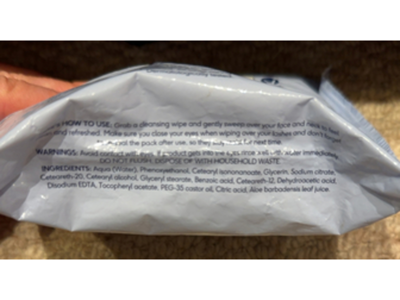 Boots Everyday Sensitive Skin Cleansing Wipes, 25 Count