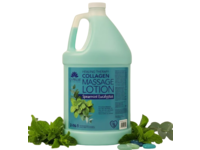 La Palm Collagen Massage Lotion, Spearmint Eucalyptus, 3785 mL - thumbnail 1