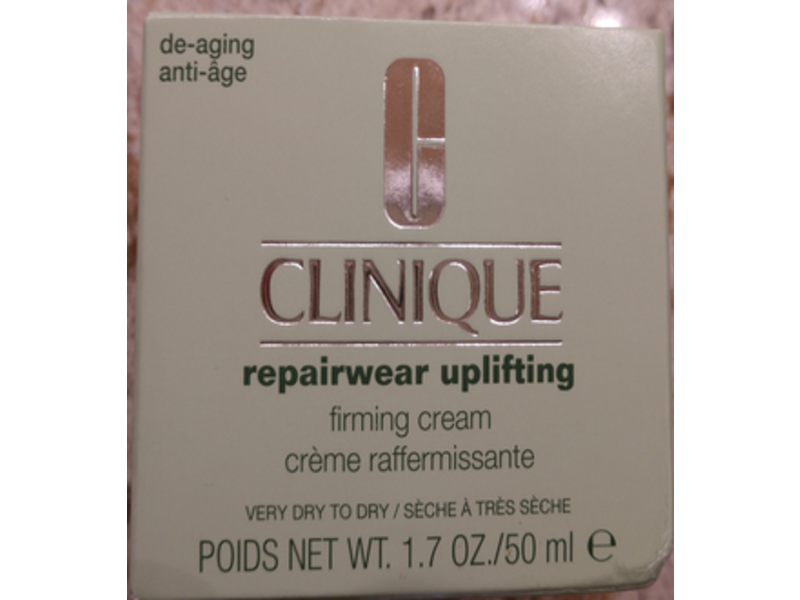 Clinique Repairwear Uplifting Firming Cream, Very Dry To Dry, 1.7 oz/50 mL