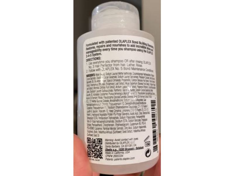 Olaplex No. 4 Bond Maintenance Shampoo, 3.3 fl oz/100 mL