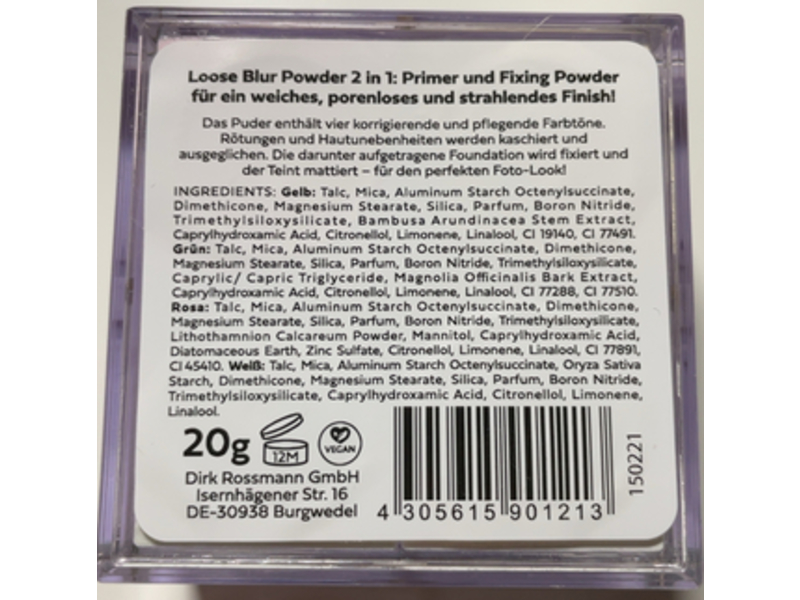 Rival Loves Me Loose Blur Powder, 20 g