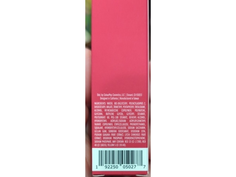 ColourPop HydraPop Glossy Lip Stain, Fruit Punch, 0.11 fl oz/3.3 mL