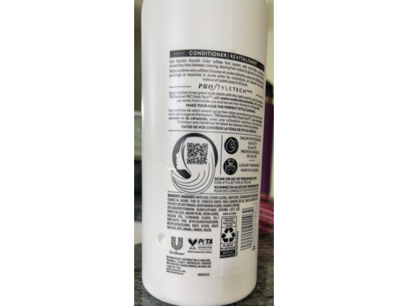 Tresemme Keratin Smooth Anti-Fade Conditioner, 28 fl oz/828 mL