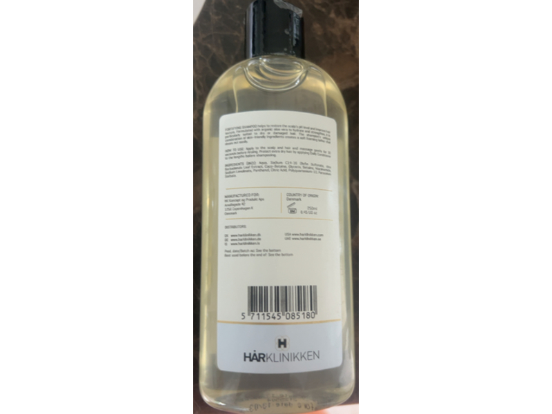 Harklinikken Foetifying Shampoo, 8.45 oz/250 mL