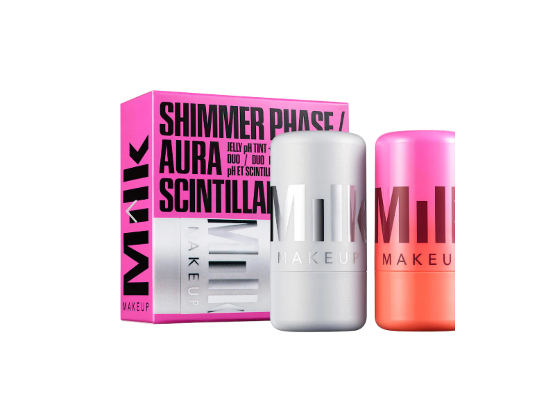 Milk Makeup Shimmer Phase/Aura Jelly pH Tint + Shimmer Duo