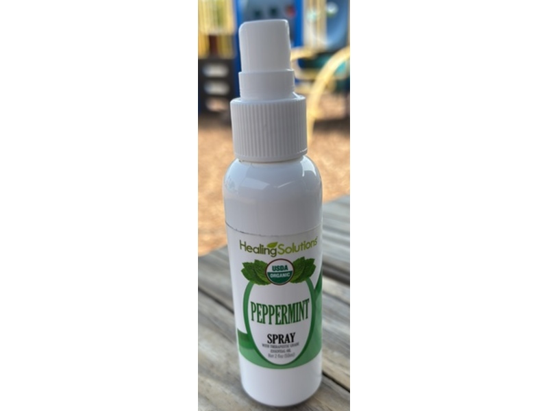 Healing Solutions Peppermint Spray, 2 fl oz/59 mL