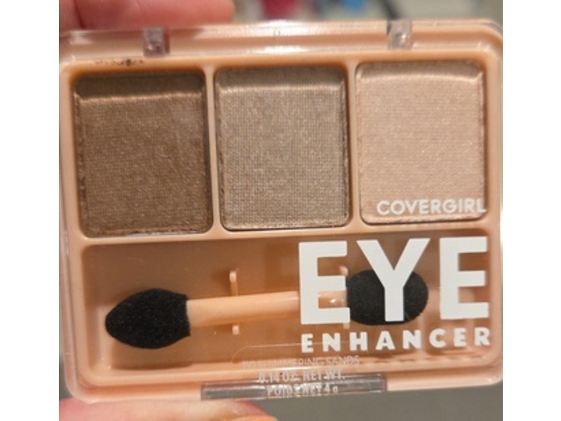 Covergirl Eye Enhancers Eyeshadow Kit, 110 Shimmering Sands, 0.14 oz/4 g