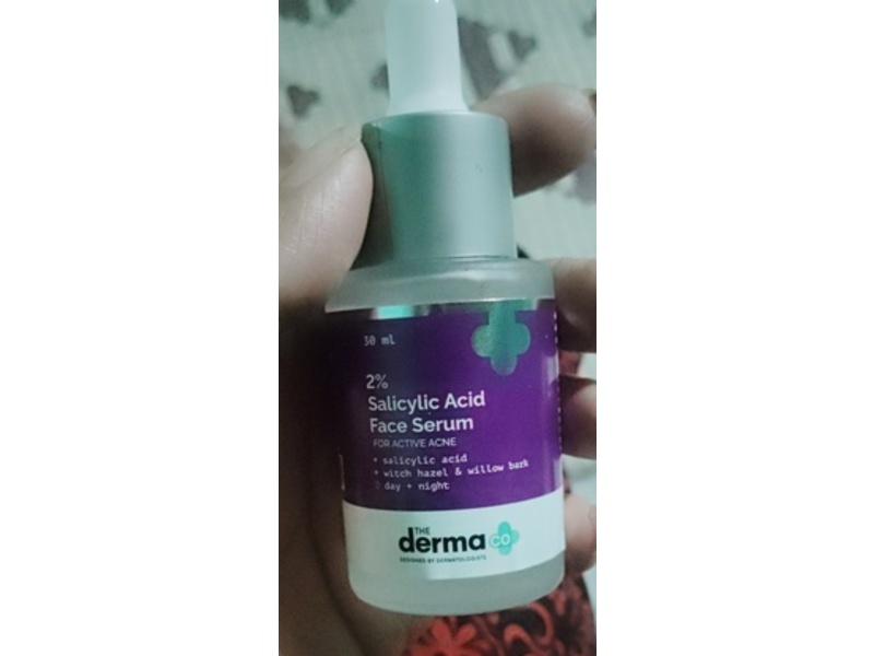 The Derma Co Face Serum, Salicylic Acid +Witch Hazel & Willow Back, 30 mL