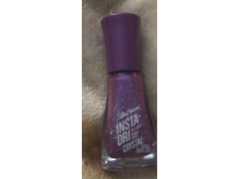 Sally Hansen Insta-Dri Crystal Nail Polish, 120 Party Prism, 0.31 fl oz/9.17 mL
