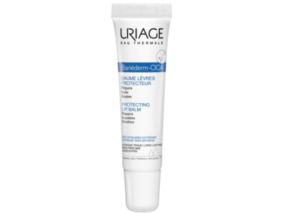 Uriage Bariderm-Cica Protective Lip Balm, 0.5 fl oz/15 mL