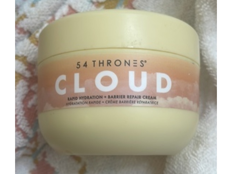 54 Thrones Cloud Rapid Hydration + Barrier Repair Cream, Vanilla & Honey, 7.83 oz