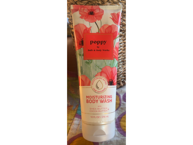 Bath & Body Works Moisturizing Body Wash, Poppy, 10 fl oz/296 mL