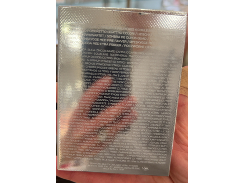 Tom Ford Soleil Eye Color Quad, 01 Lumiere d'Hiver, 0.24 oz/7 g