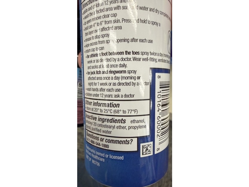 Lamisil Athletes Foot Spray, Antifungal, 4.2 oz/120 g