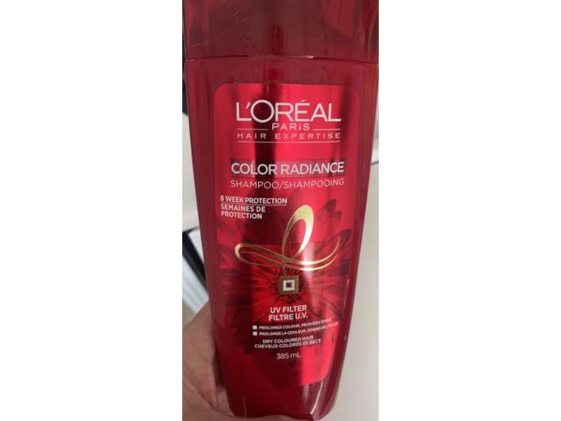 L'Oreal Paris Hair Expertise Color Radiance Shampoo, 385 mL