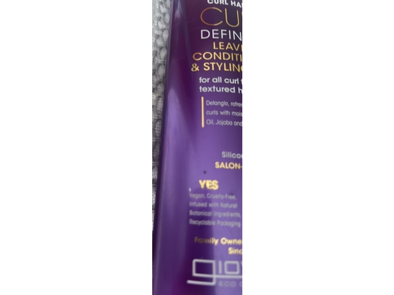 Giovanni Curl Habit Curl Defining Leave-In Conditioner, 8.5 fl oz/250 mL