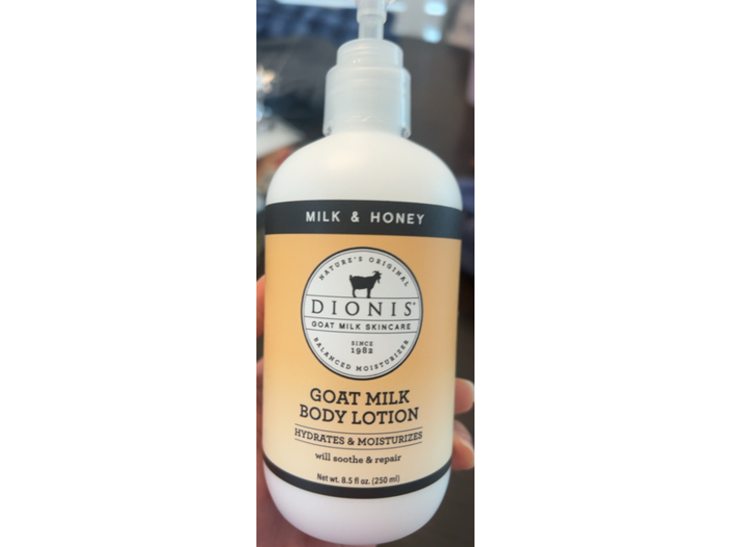 Dionis Goat Milk Body Lotion, Milk & Honey, 8.5 fl oz/250 mL