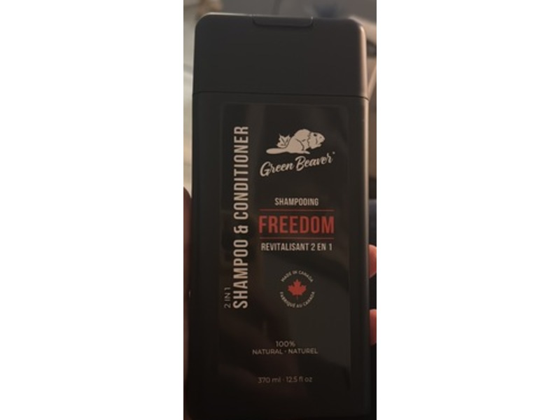 Green Beaver 2 In 1 Shampoo & Conditioner, Freedom, 12.5 fl oz/370 mL