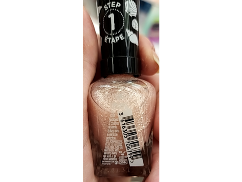 Sally Hansen Pearl Miracle Gel, Pink Sand, 0.50 fl oz/14.7 mL