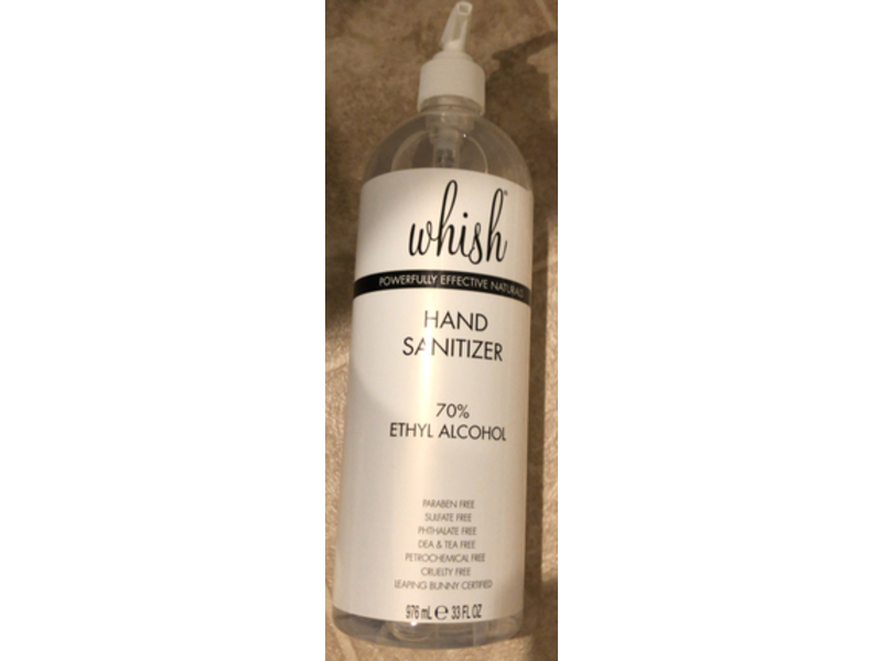 Whish Hand Sanitizer, 33 fl oz/976 mL