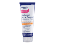 Equate Stubborn Acne Control Exfoliating Wash, Salicylic Acid 2%, 6.78 fl oz/200 mL - thumbnail 1