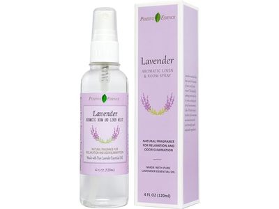 Positive Essence Aromatic Room & Linen Mist, Lavender, 4 fl oz/120 mL