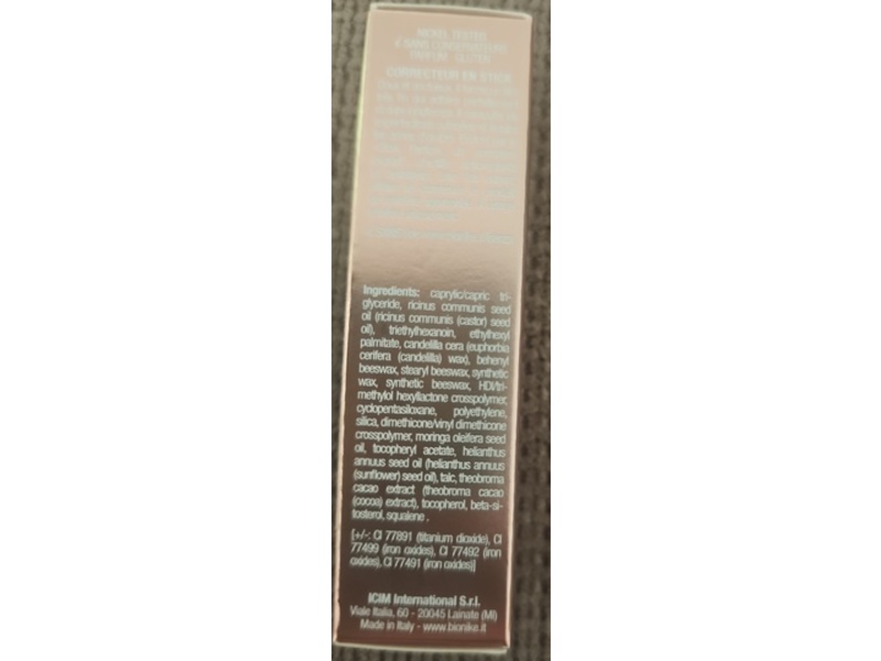 BioNike Defence Color Anti-Blemish Concealer Stick, 02, 0.13 fl oz/4 mL