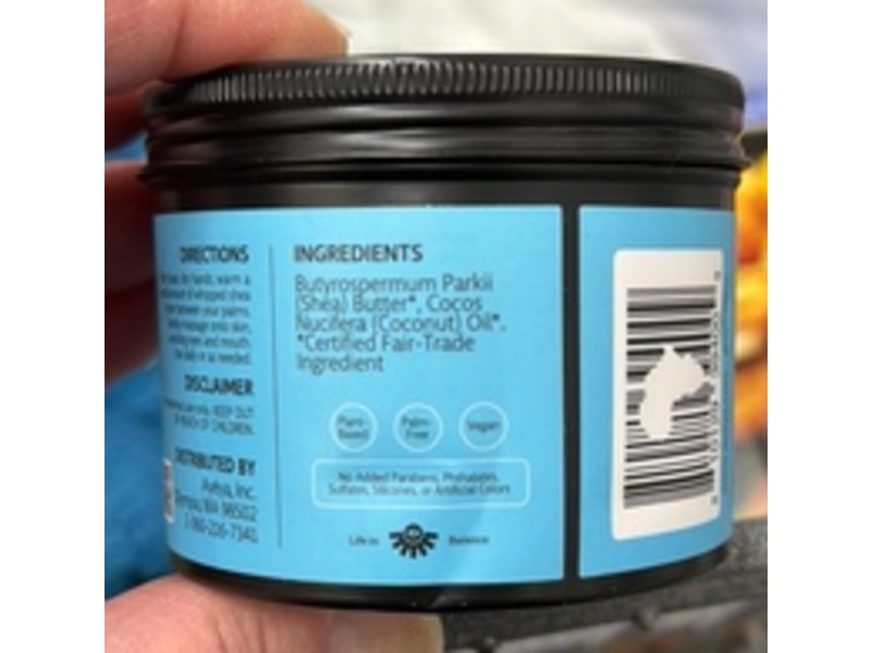 Ayeya Gratitude Whipped Body Butter, Fragrance-Free, 5 oz/141 g