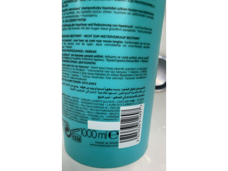 Kerastase Resistance Bain Extentioniste Shampoo, 34 fl oz/1000 mL