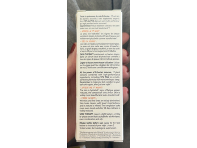 Erborian Multi-Perfecting Milky Night Serum, 1 fl oz/30 mL