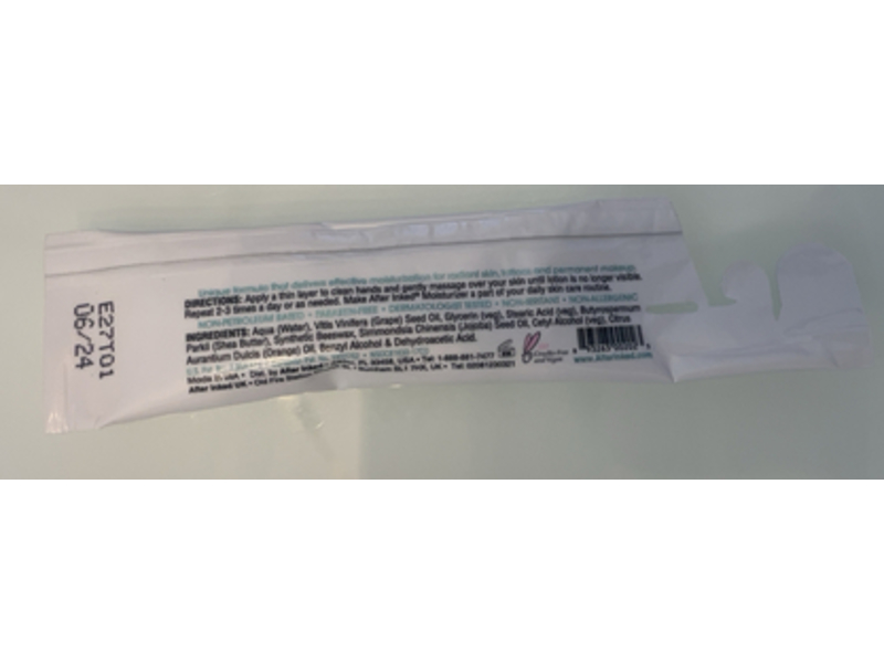 After Inked Daily Tattoo Moisturizer Aftercare Lotion, Enriched Grape Seed, 0.24 fl oz/7 mL