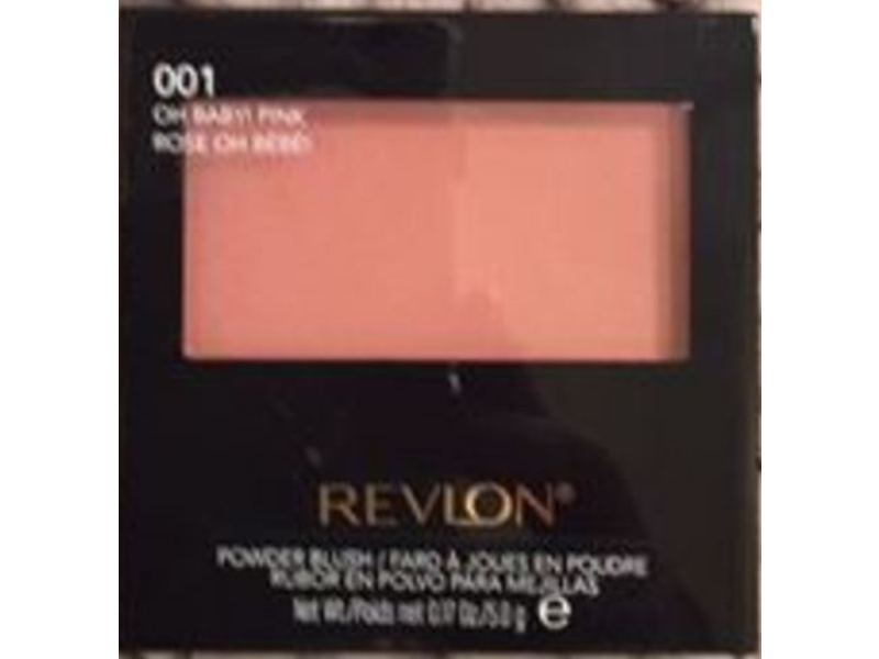 Revlon Powder Blush, 001 Oh Baby! Pink, 0.17 oz/5 g