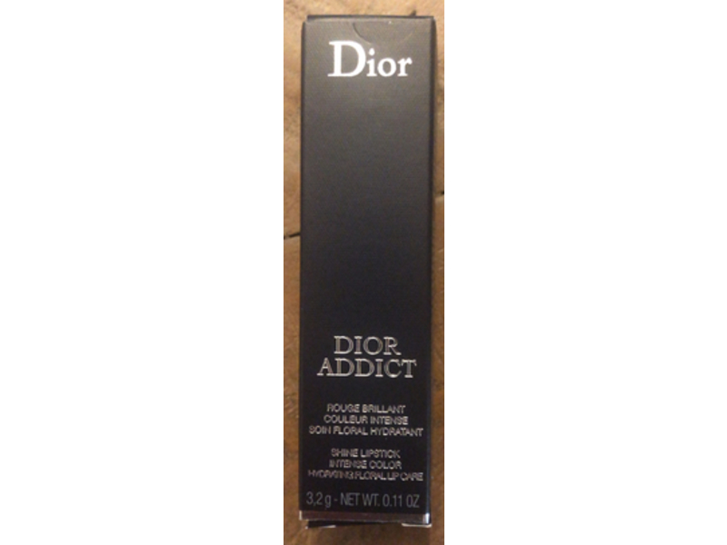 Dior Addict Intense Color Hydrating Floral Lip Care Shine Lipstick, 373 Rose Celestial, 0.11 oz/3.2 g