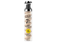 Olay 7 In One Tone Correcting CC Cream With Sunscreen, SPF 15, Light To Medium, 1.7 fl oz/50 mL - thumbnail 1