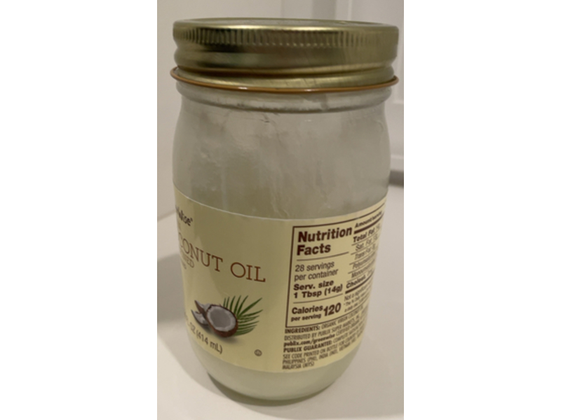 Greenwise Virgin Coconut Oil, 14 fl oz/414 mL