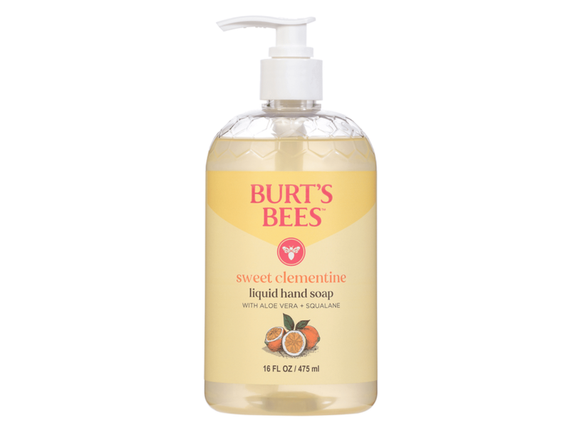 Burt's Bees Liquid Hand Soap, Sweet Clementine, 16 fl oz/475 mL