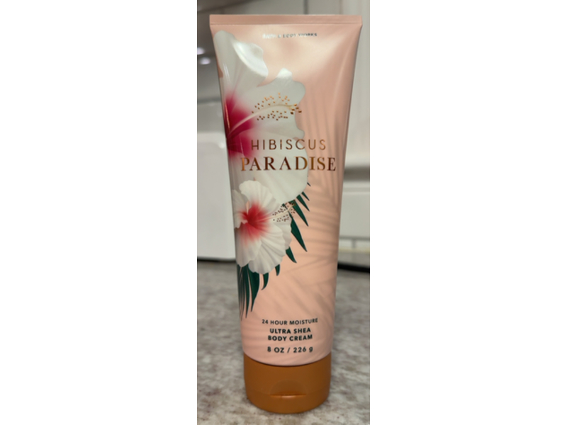 Bath & Body Works Ultra Shea Body Cream, Hibiscus Paradise, 8 oz/226 g