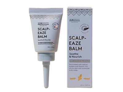 Delhicious Scalp Eaze Balm, Soothe & Nourish, 2.29 fl oz/65 mL
